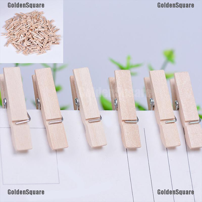 Kẹp Ảnh Bằng Gỗ Tự Nhiên 50x25MM