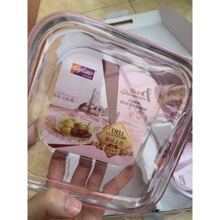 set 4 thố thủy tinh cao cấp Deli