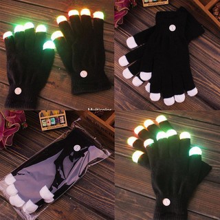 [hatno]( hàng sẵn )Găng tay phát sáng LED cho các dịp lễ hội[dochoi] do galahet shop