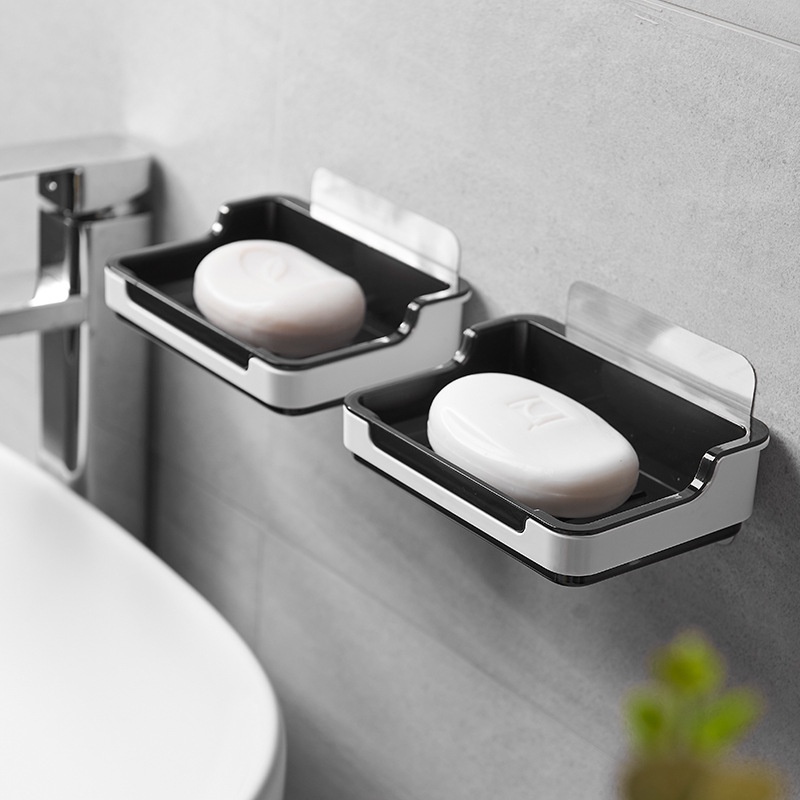Khay Để Xà Phòng Dán Tường Nhà Tắm Cao Cấp - Dán Tường Chắc Chắn, Chịu Lực Tốt