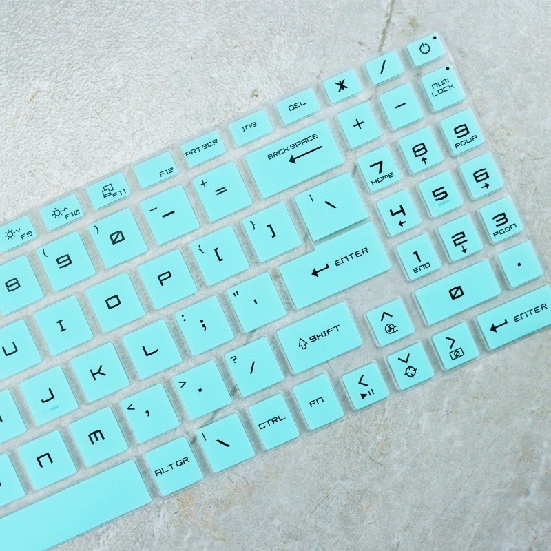 Miếng Dán Bàn Phím Silicone Chống Bụi MSI bravo15 Gf66 Gl76 / GF76 Katana GF76 Sword 15 A11UC GL66 15.6-inch Generation 11th Generation