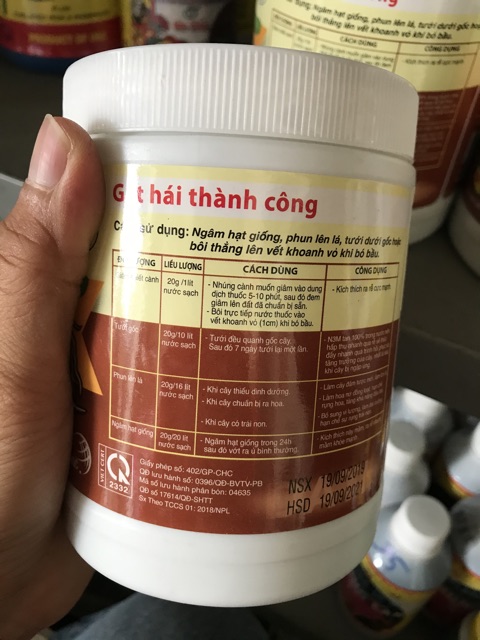 Ra rễ cực Mạnh N3M - lọ 100gr