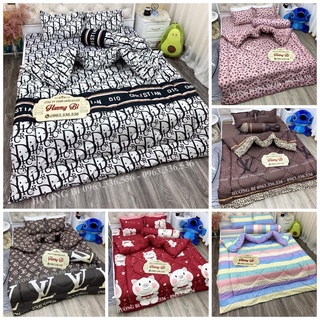 BỘ CHĂN GA GỐI CHẦN PHAO 5 MÓN