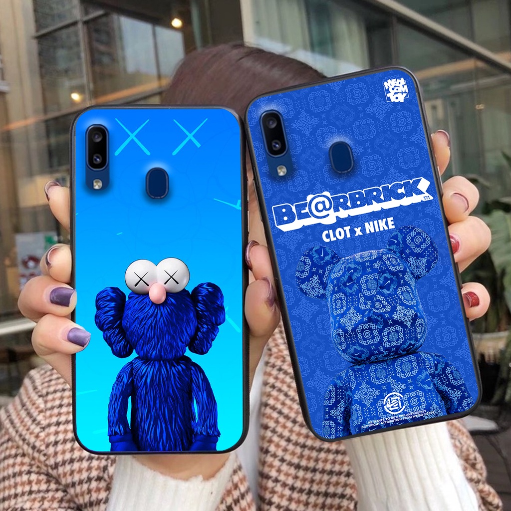 Ốp lưng điện thoại Samsung M20 - Samsung A20 - Samsung A30 in hình bearbrick chất lượng cao-công nghệ Nhật Bản