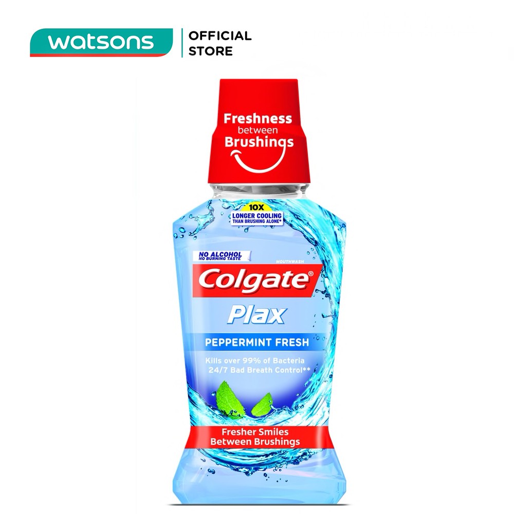 Nước Súc Miệng ColgatePlax Bạc Hà The Mát 500ml