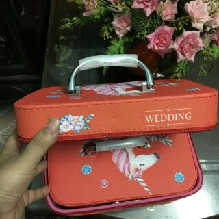 Bộ 2 cốp đựng đồ trang điểm