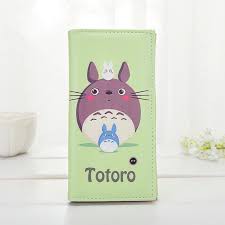 Ví dài cầm tay Totoro siêu cool (Tặng móc khóa gỗ BTS thiết kế độc quyền)