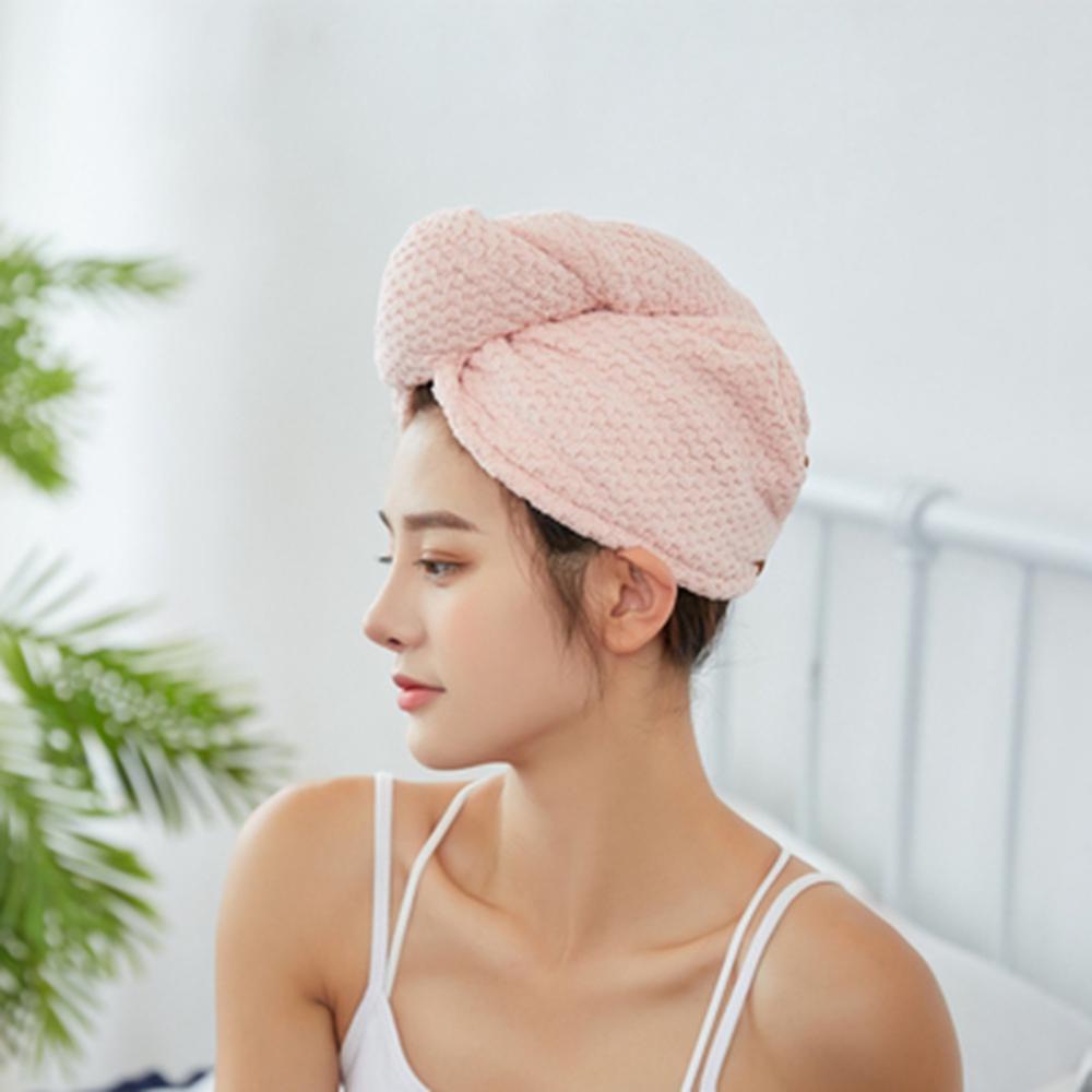 Khăn Quấn Tóc Siêu Thấm Hút Nhanh Khô Tiện Dụng Cho Spa