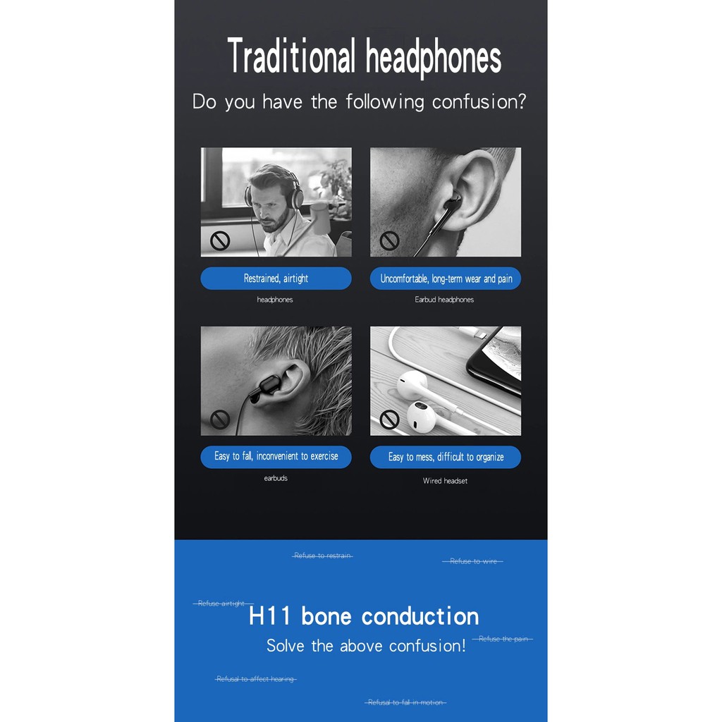 Tai Nghe Nhét Tai Bluetooth Cảm Ứng Thông Minh Có Micro Chất Lượng Cao