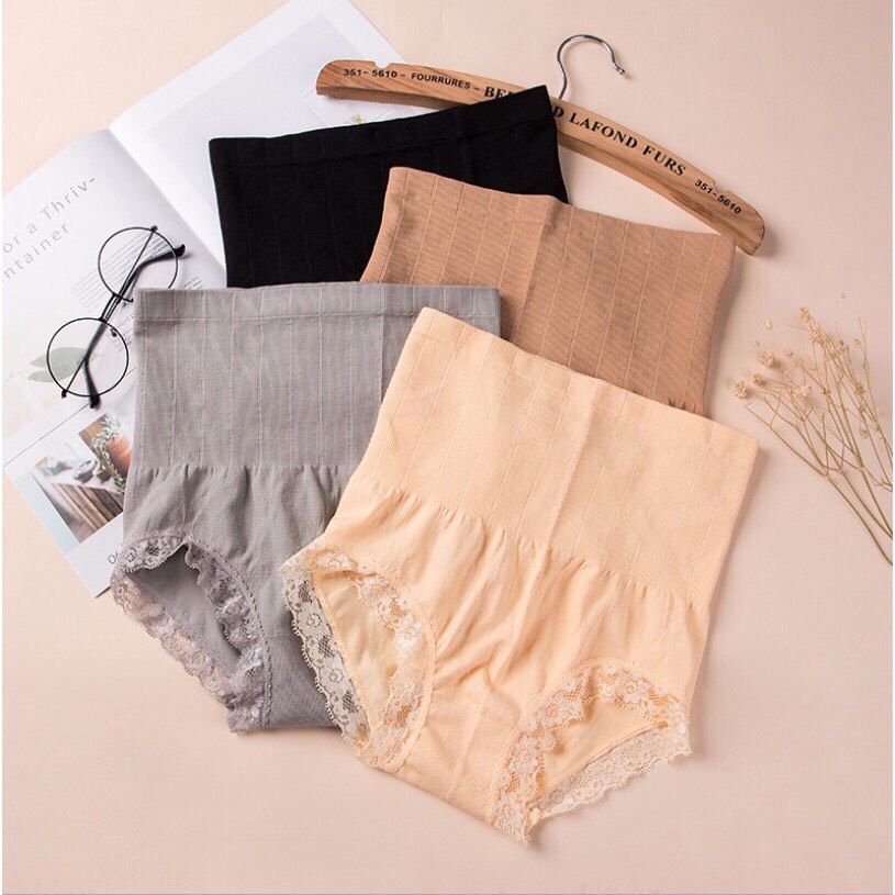 Quần Lót Nữ Gen Bụng Định Hình Xuất Nhật Túi Zip GB03