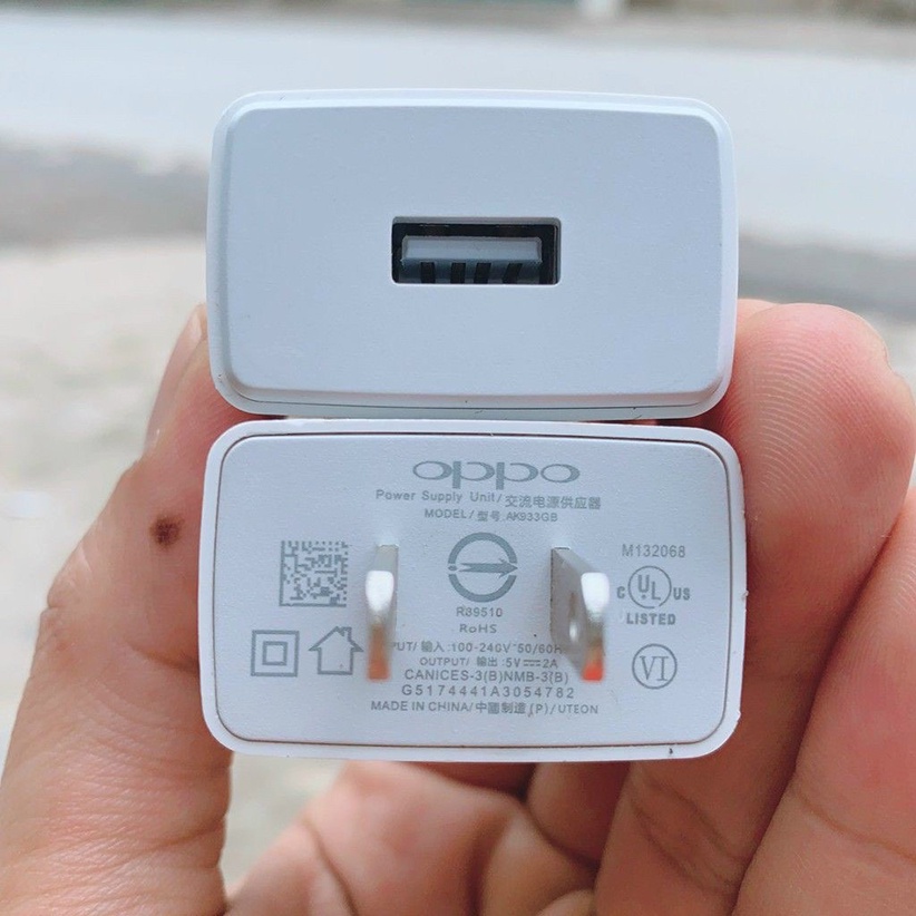 Sạc Điện Thoại OPPO QC 3.0 / Bộ Sạc Nhanh OPPO 5V-2A Chính Hãng - Bảo Hành 3 Tháng