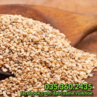 [ 1kg ] Mè rang (vừng vàng rang) bóc sạch vỏ
