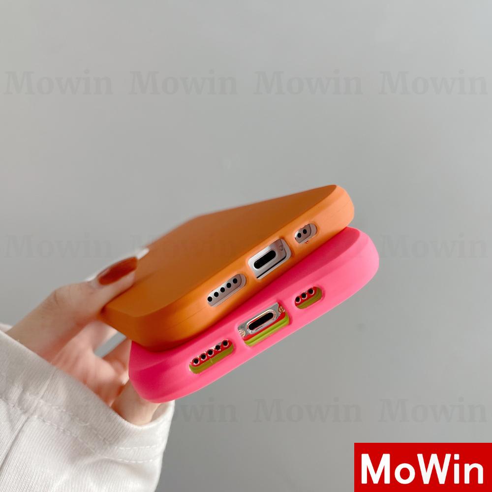 Ốp điện thoại silicon pc acrylic màu trơn có khung bảo vệ camera Tương thích cho Iphone 11 12ProMax 7+ 8+ 11 Max 7 Plus Se Xs