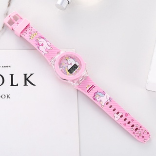 Đồng hồ trẻ em, đồng hồ elsa, ngựa pony, công chúa, búp bê cho bé gái từ 1 đến 10 tuổi ZG Boutique