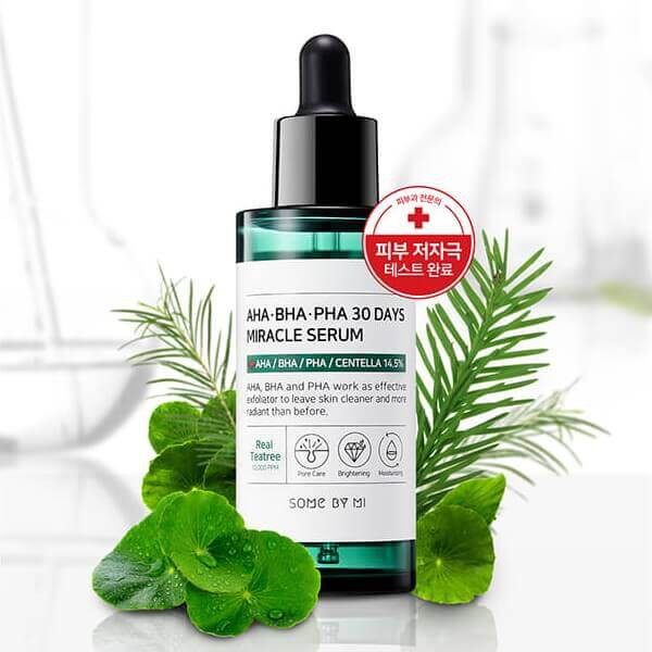 Tinh Chất Dành Cho Da Mụn Some By Mi AHA-BHA-PHA 30 Days Miracle Serum 50ml