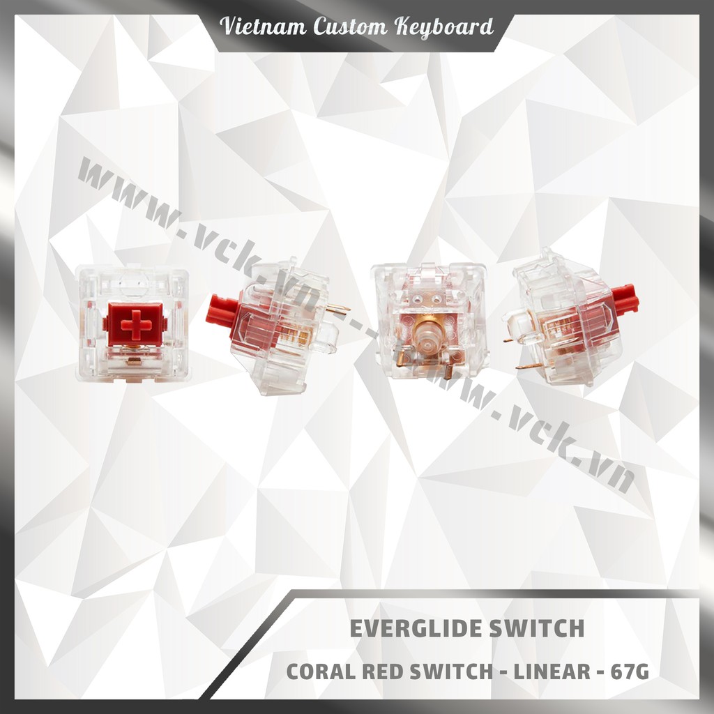 Everglide Switch - Full 4 Loại Lực Nhấn