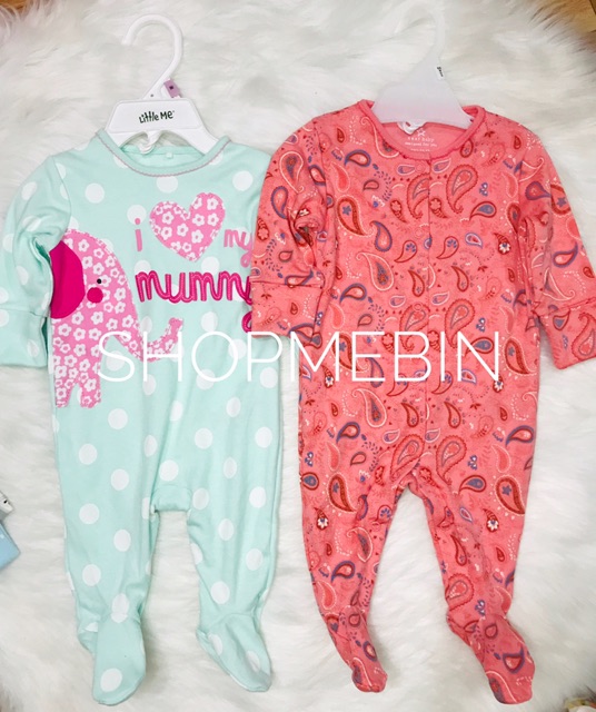Sleep suit NEXT bé trai - bé gái 1-24m
