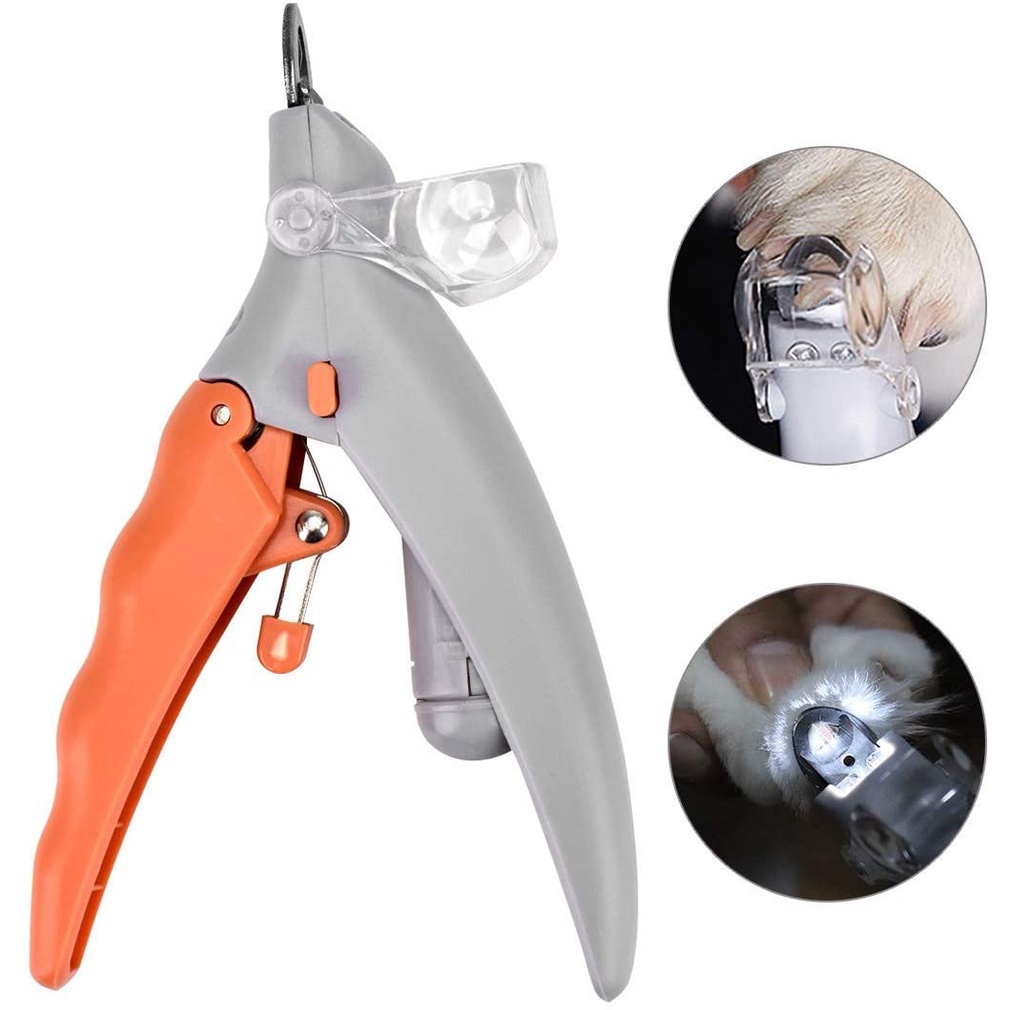 Kềm Cắt Móng Thú Cưng Có Đèn Led Tiện Lợi
