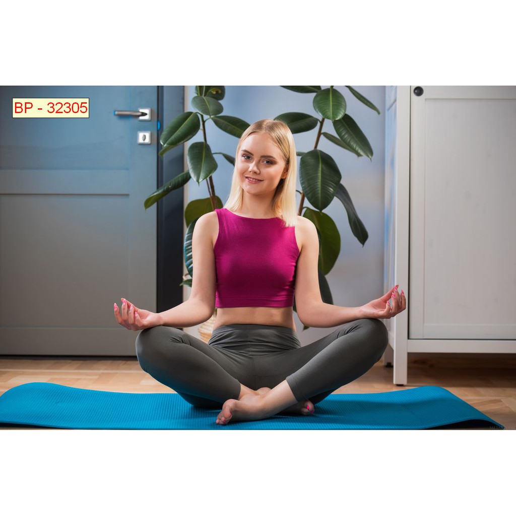 Tranh lụa 3d trang trí chủ đề Yoga Thước 1,5m x 2m YOGA 8