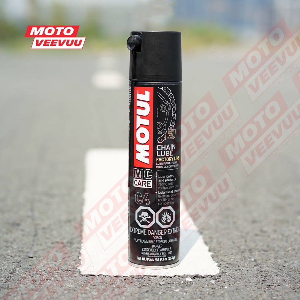 Dưỡng sên Motul MC CARE C4 Chain Lube Factory Line 400ml