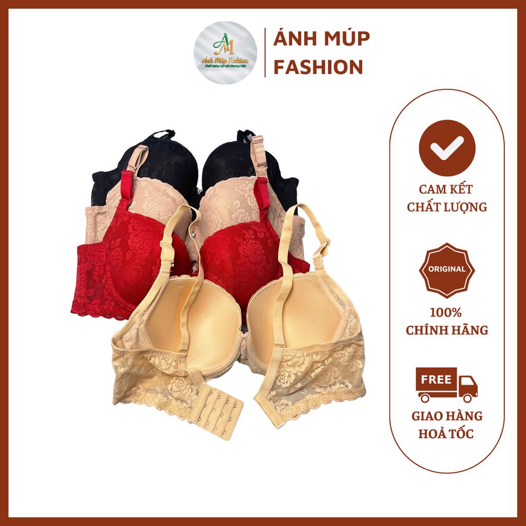 Áo lót Big size nữ 217 Ánh Múp Bigsize, Bra cup C có gọng, Bản to, Mềm mại, Nâng Ngực, Che khuyết điểm