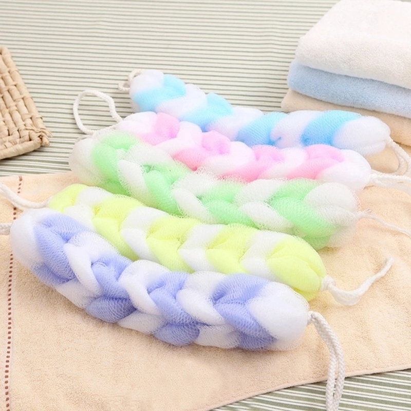 Bông Tắm Chà Lưng Tạo Bọt Bong Bóng Làm Sạch Cơ Thể