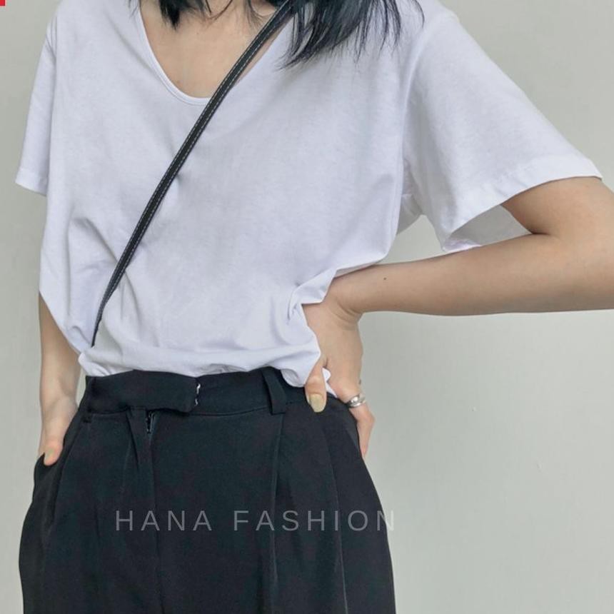 Áo Thun Nữ In Chữ Good Items Hanas Hana Fashion - Hyeri - Ts263 Ly4Xx