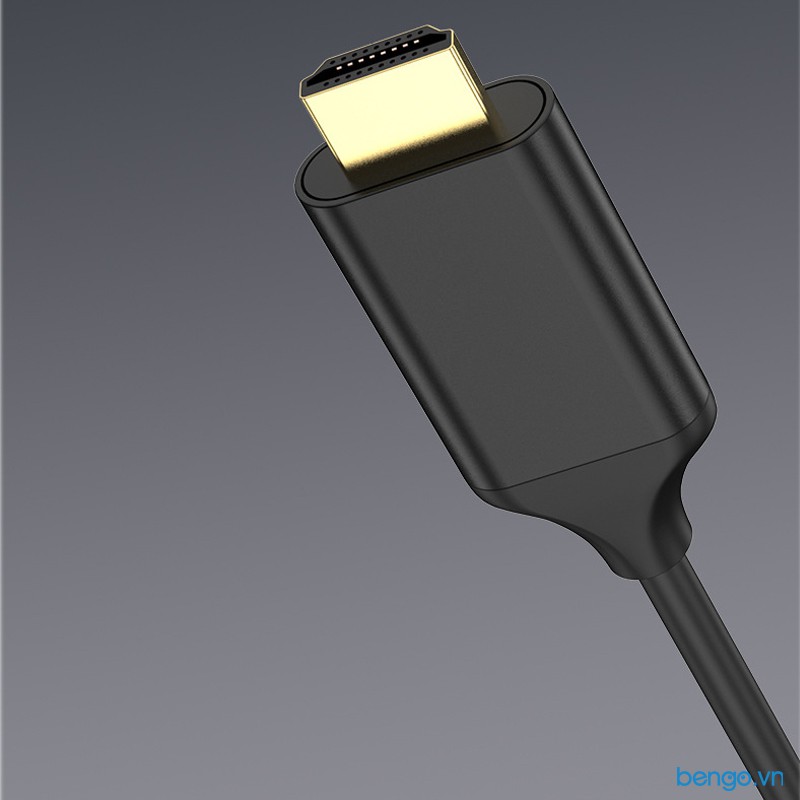 Cáp chuyển USB-C qua HDMI 1.8m hỗ trợ chuẩn 4K 60HZ dùng cho nhiều thiết bị