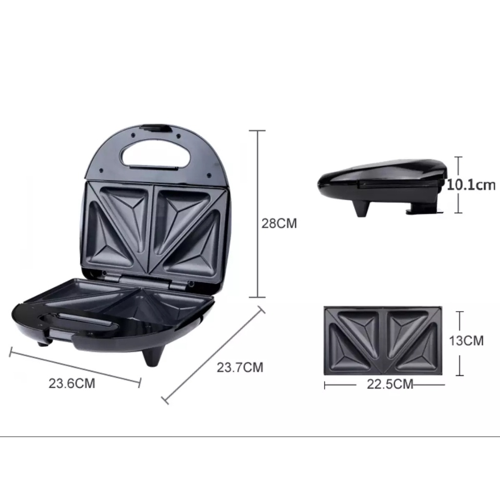 Máy Nướng Bánh Mì Sandwich, Máy làm bánh hotdog Sokany KJ-102 cao cấp
