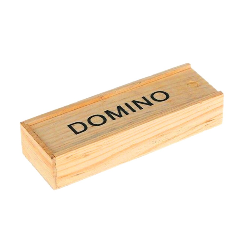 Bộ Đồ Chơi Domino 28 Món Bằng Gỗ