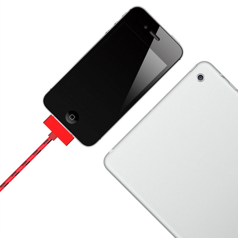 Dây cáp sạc và truyền dữ liệu USB 30pin dài 1m đa năng mạnh mẽ dành cho táo 3g 4 4s tablet táo 2 3 4 máy nghe nhạc táo
