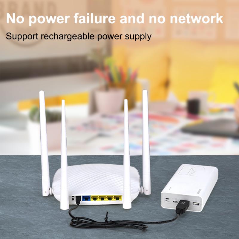 Cáp chuyển đổi kết nối HDOORLINK usb sang DC 5V sang 12V cho loa mini