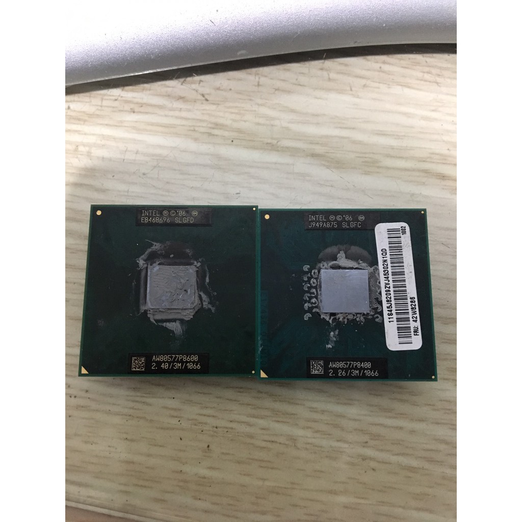 CPU dùng cho laptop core 2 đời cuối dòng chipset series 4 intel P8700 P8600 P8400 P7450... | BigBuy360 - bigbuy360.vn