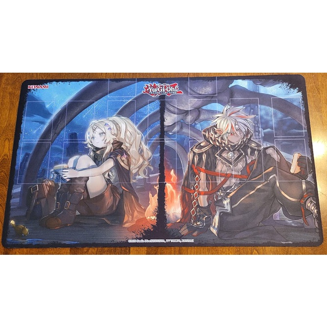 Bộ phụ kiện chính hãng trò chơi YU-GI-OH!: ALBAZ - ECCLESIA - TRI-BRIGADE - CARD SLEEVES  album- playmat