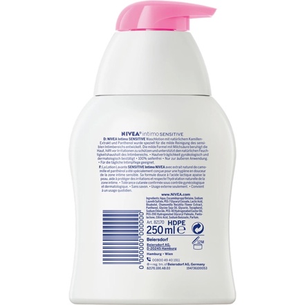 Dung dịch vệ sinh phụ nữ NIVEA Intimo 250ml [ Hàng Đức]