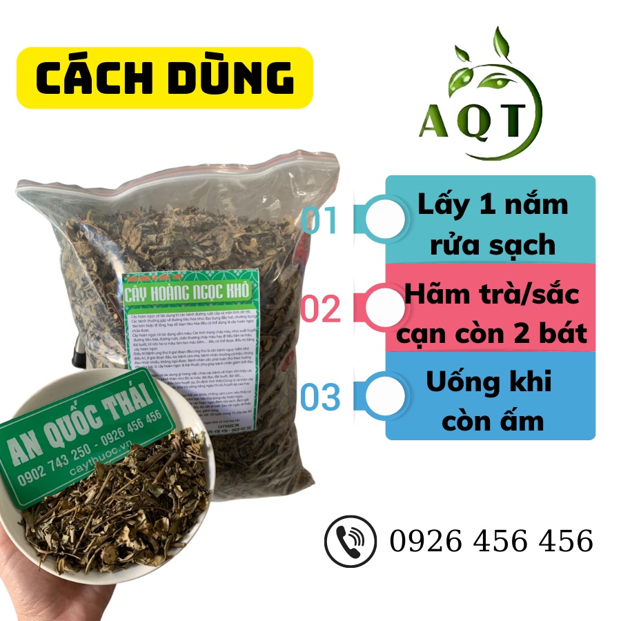 Cây Hoàn Ngọc Ngừa Ung Thư 100g, Hoàn Ngọc Khô Hỗ Trợ Ung Thư, Trà Hoàn Ngọc Tốt Cho Người U Bướu