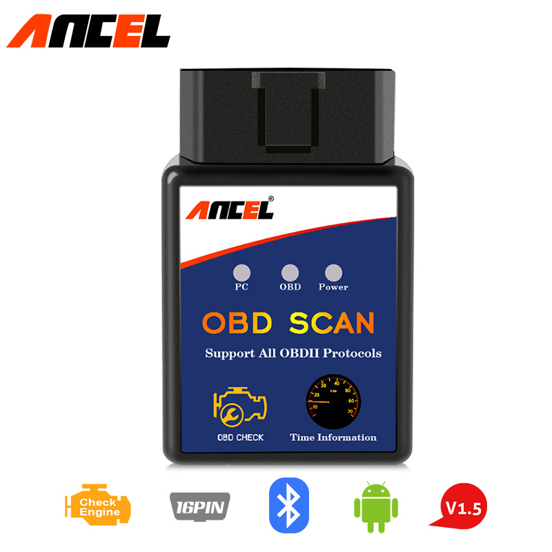 Thiết Bị Chẩn Đoán Lỗi Xe Hơi Elm327 Obd2 Mini Elm327 Bluetooth V1.5 Elm 327 Obd 2 Scan