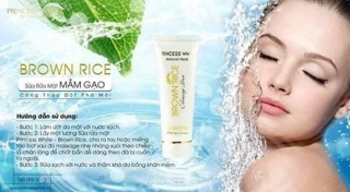 Sữa rửa mặt sữa gạo PRINCESSWHITE