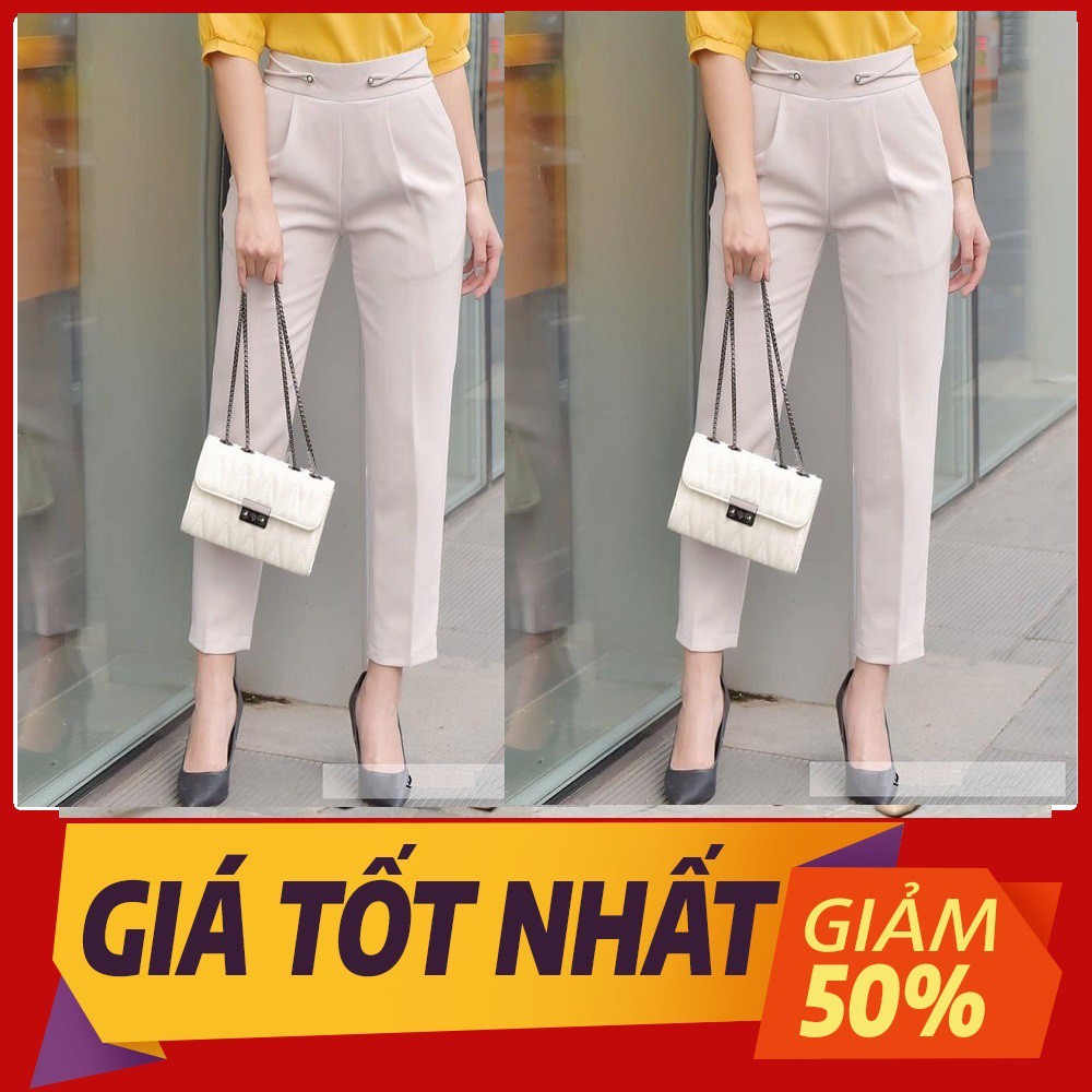 QUẦN TÂY CẠP ĐÍNH HẠT KINA HÀNG THIẾT KẾ