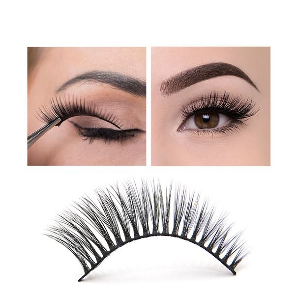 Lông Mi Giả Tự Nhiên Cho Nữ Siêu Đẹp, Phong Cách Hàn Quốc Model 21  Eyelashes 10 pairs (100% Nguyên Liệu Từ Hàn Quốc)