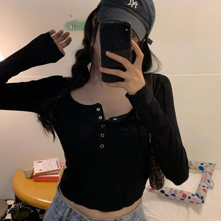 Áo croptop nữ tay ngắn bigsize 55-90kg kimfashion, Croptop bigsize phong cách Hàn Quốc ATN01