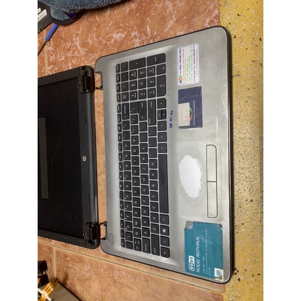 rã xác hp 15-ay072tu chip celeron bộ vỏ hp 15ay cũ kèm phím