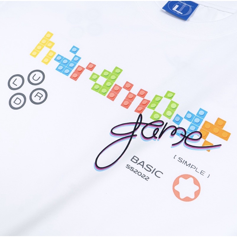Áo thun cotton bricklaying game tee. áo thun from rộng nam nữ