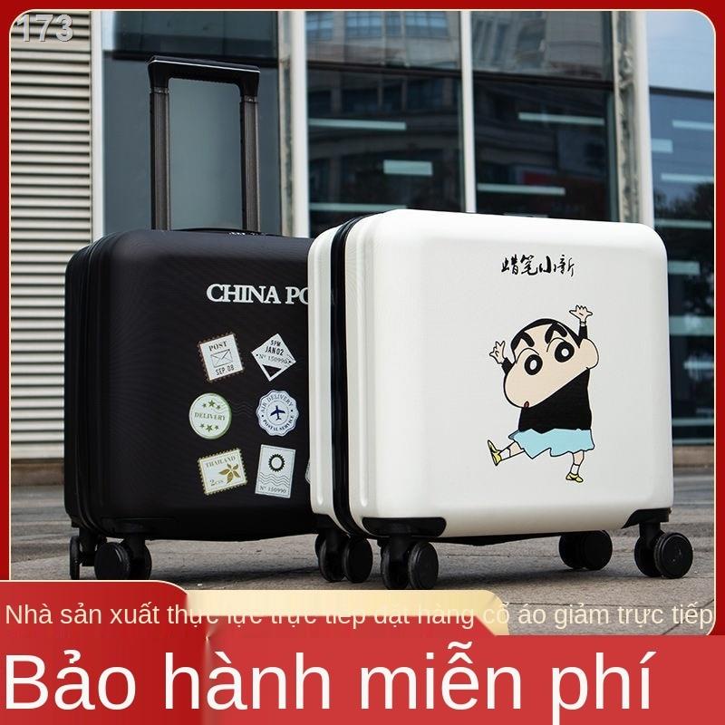18 inch in phim hoạt hình cho trẻ em lên máy bay vali nữ có sức chứa lớn quá khổ hộp đựng mã tùy chỉnh