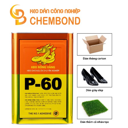 Keo Rồng Vàng P60 - 3,3 lit/can