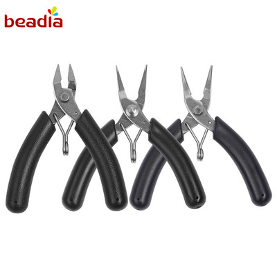 Kìm làm trang sức BEADIA bằng thép không gỉ 3 kiểu tùy chọn