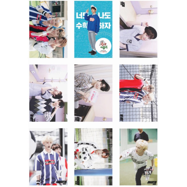 Lomo card 81 ảnh nhóm THE BOYZ update Twitter