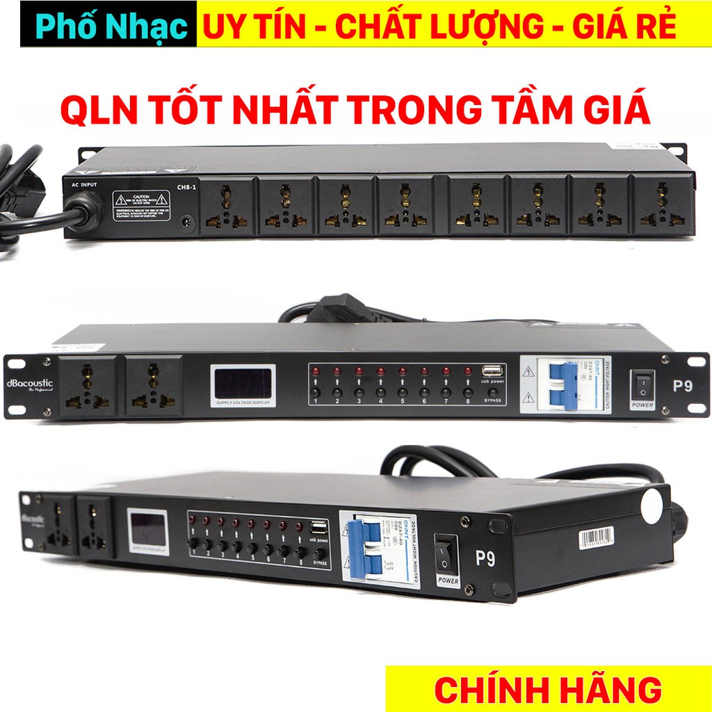 [Mã ELHACE giảm 4% đơn 300K] Quản Lý Nguồn dB acoustic P9 Chính Hãng