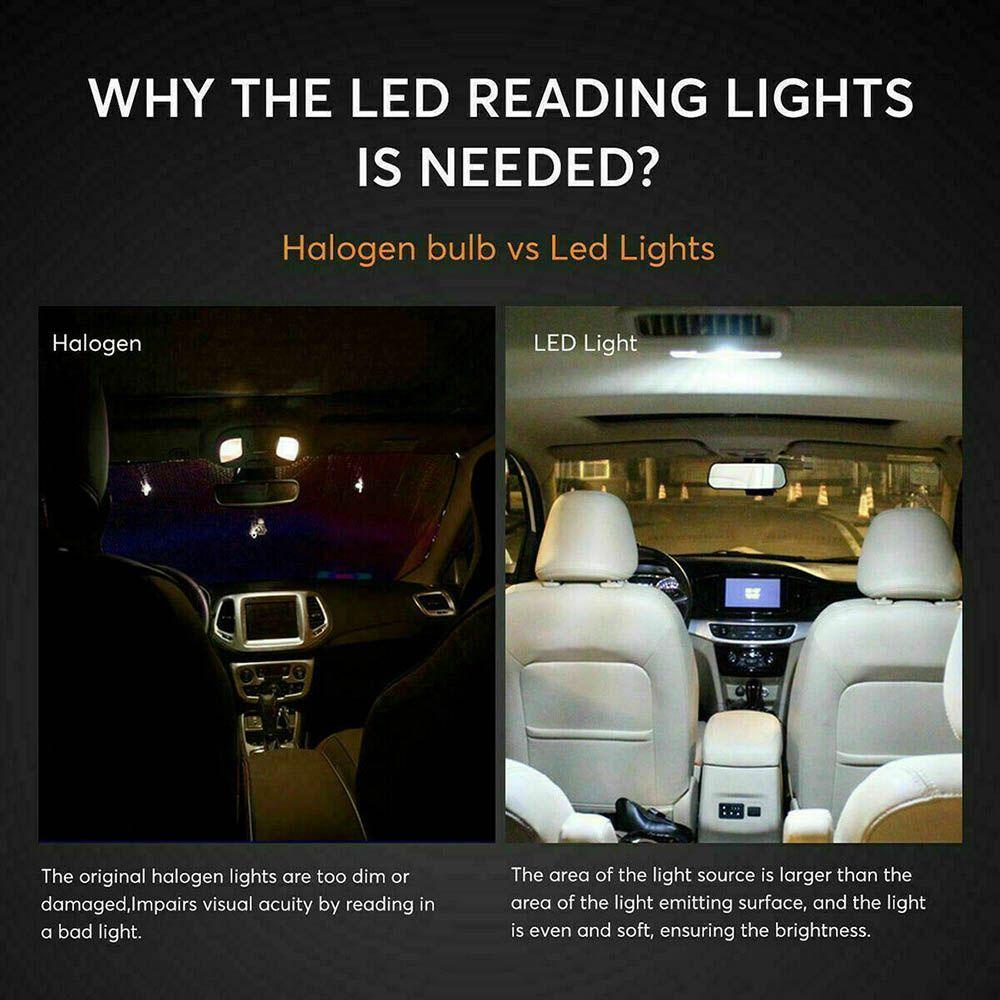 Set 28 Bóng Đèn LED SUENIN Trang Trí Nội Thất Xe Hơi