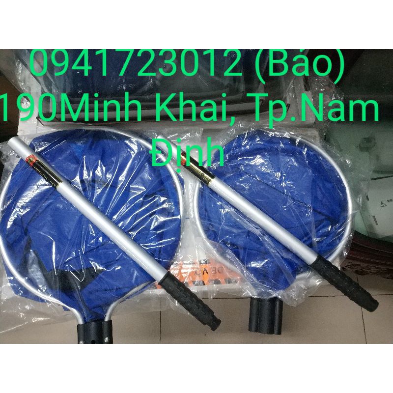 Vợt không đáy chuyên dụng cho cá Koi và cá rồng cán 30cm